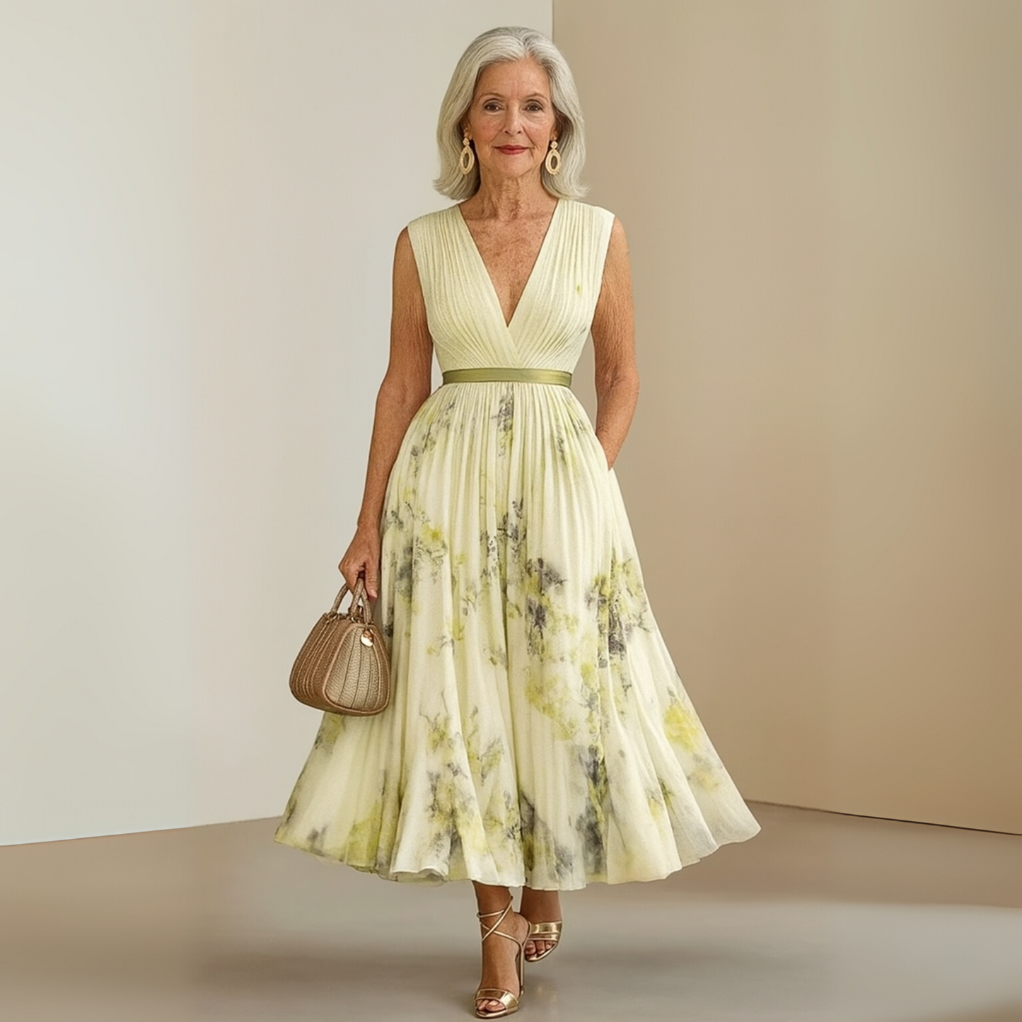 Women's Flowy Summer Maxi Dress