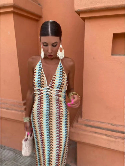 Women's Long Wedding Guest Maxi Dress