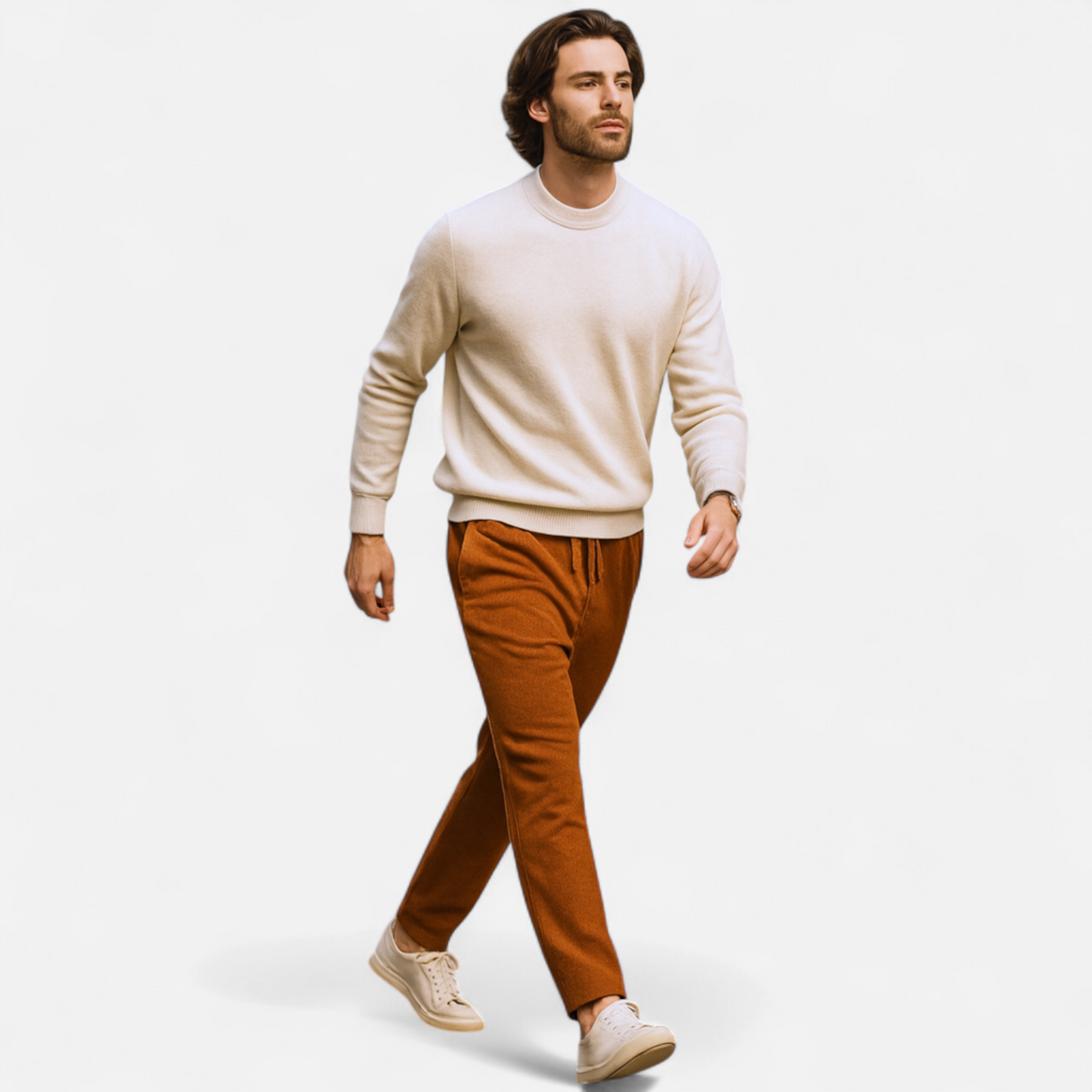 Men's Knitted Merino Wool Trousers