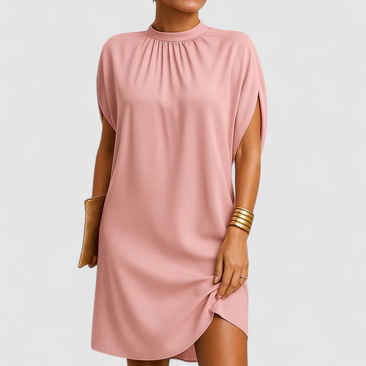 Women's Split Sleeve Dinner Midi Dress