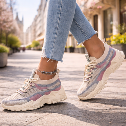 Women's Breathable Mesh Walking Sneakers