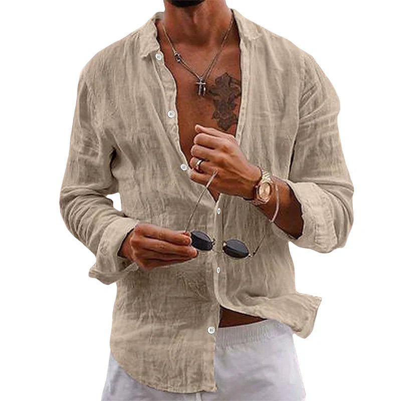 Men's Premium Linen Shirt
