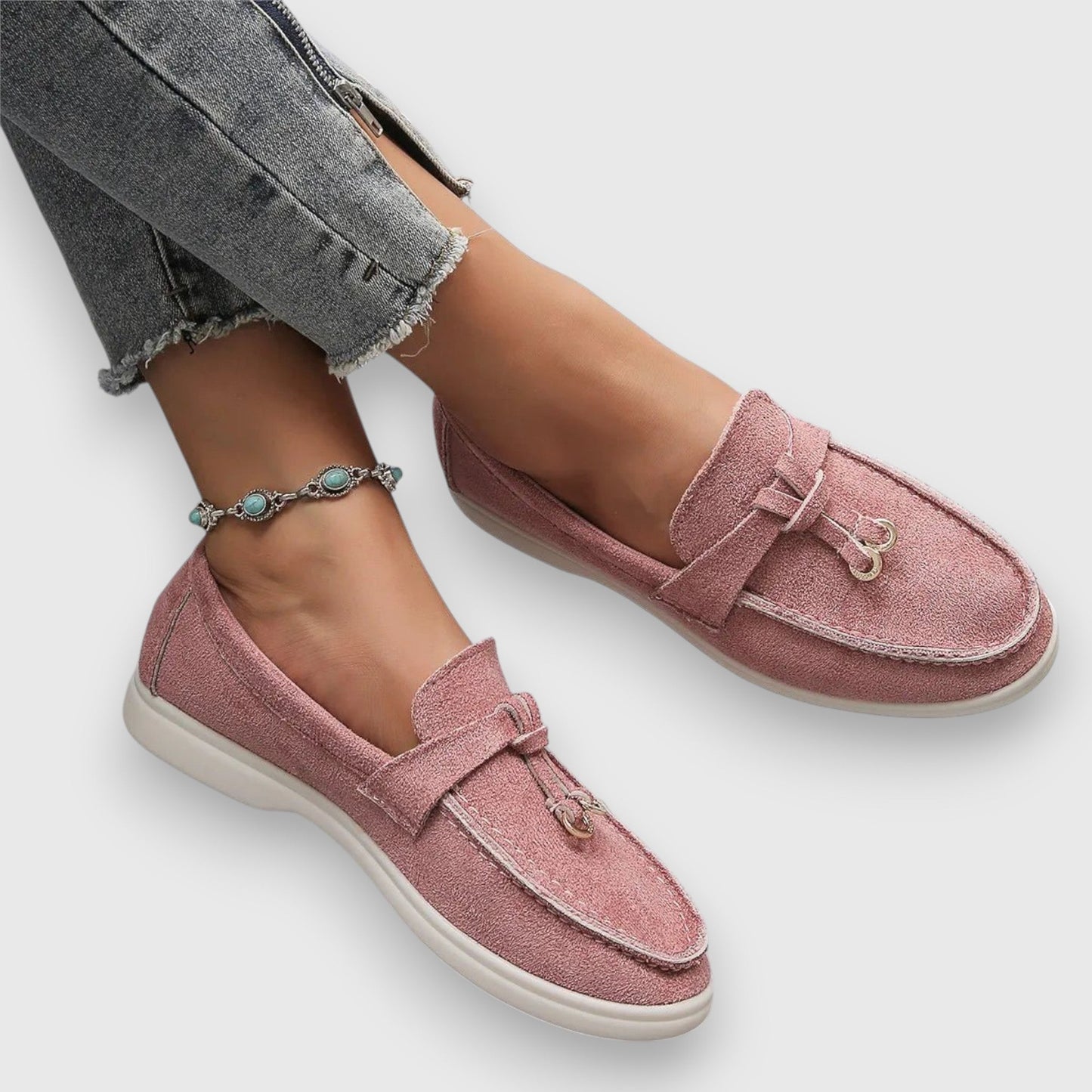 Women's Slip-On Loafers with Arch Support