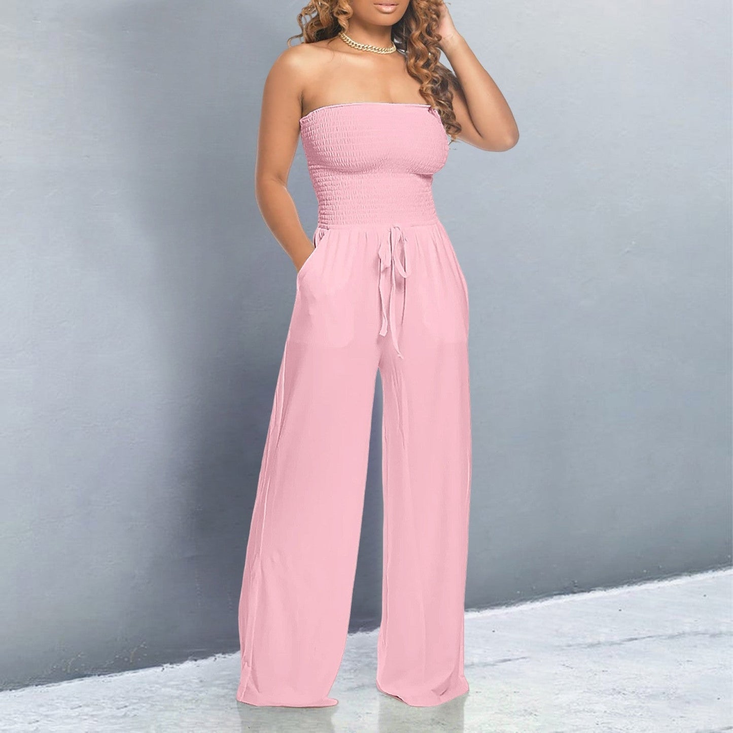 Women's Off-Shoulder Day-to-Night Jumpsuit