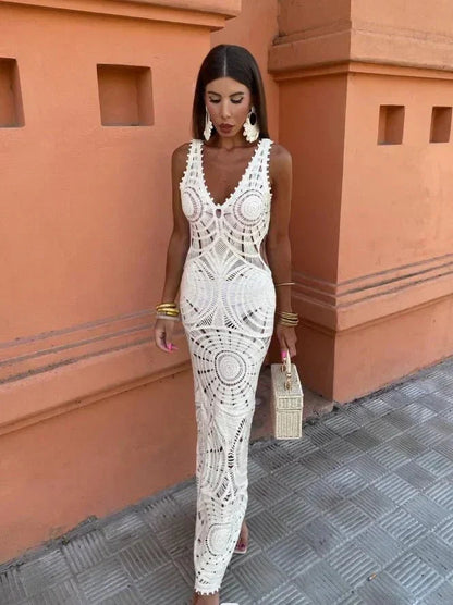 Women's Wrap Evening Wedding Guest Dress