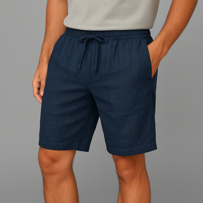 Rivano Linen Drawstring Shorts