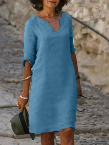 Women's V-Neck Elegant Everyday Maxi Dress