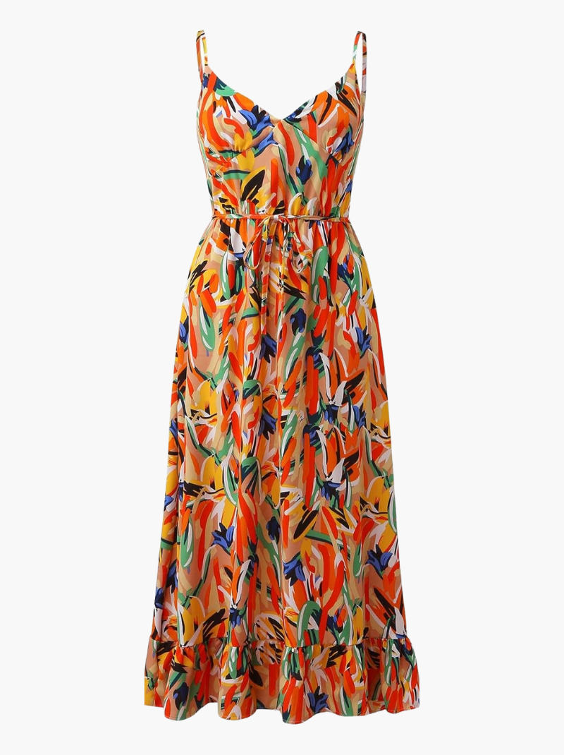 Women's Floral Special Event Midi Dress