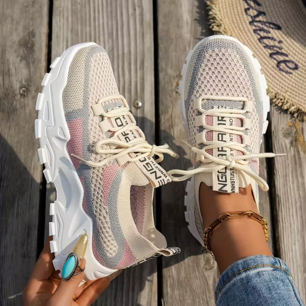 Women's Breathable Mesh Walking Sneakers