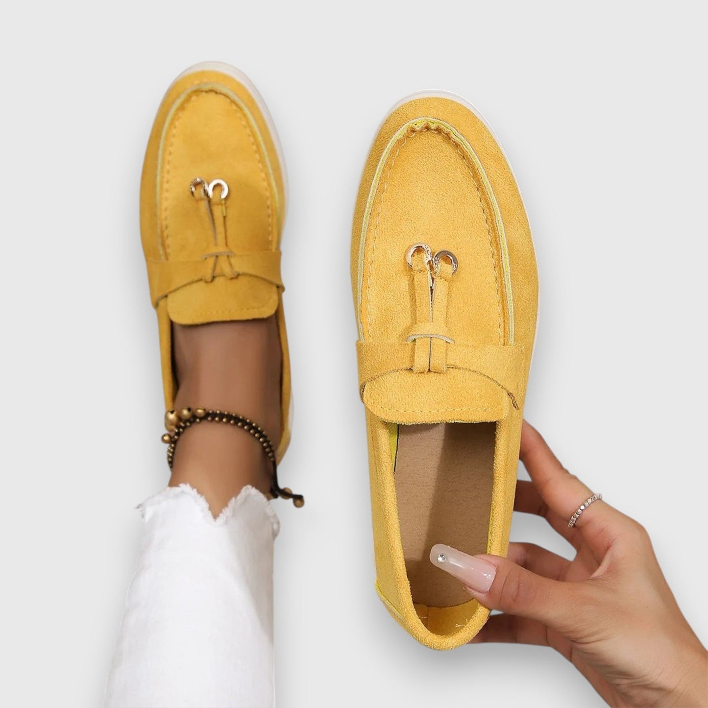 Women's Slip-On Loafers with Arch Support