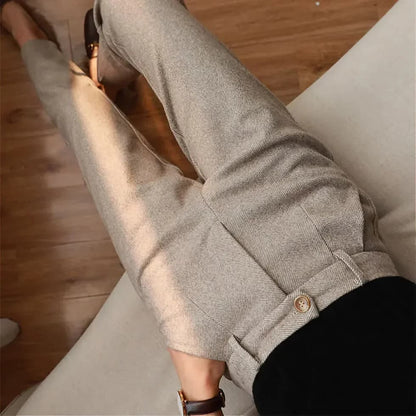 Men's Slim Fit Elegant Trousers