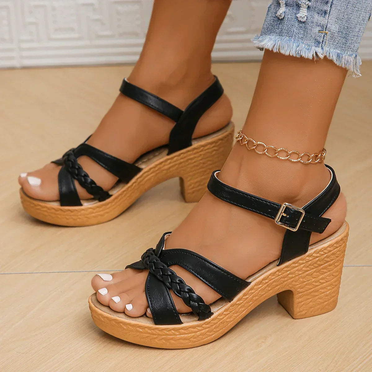 Women's Adjustable Flat Sandals