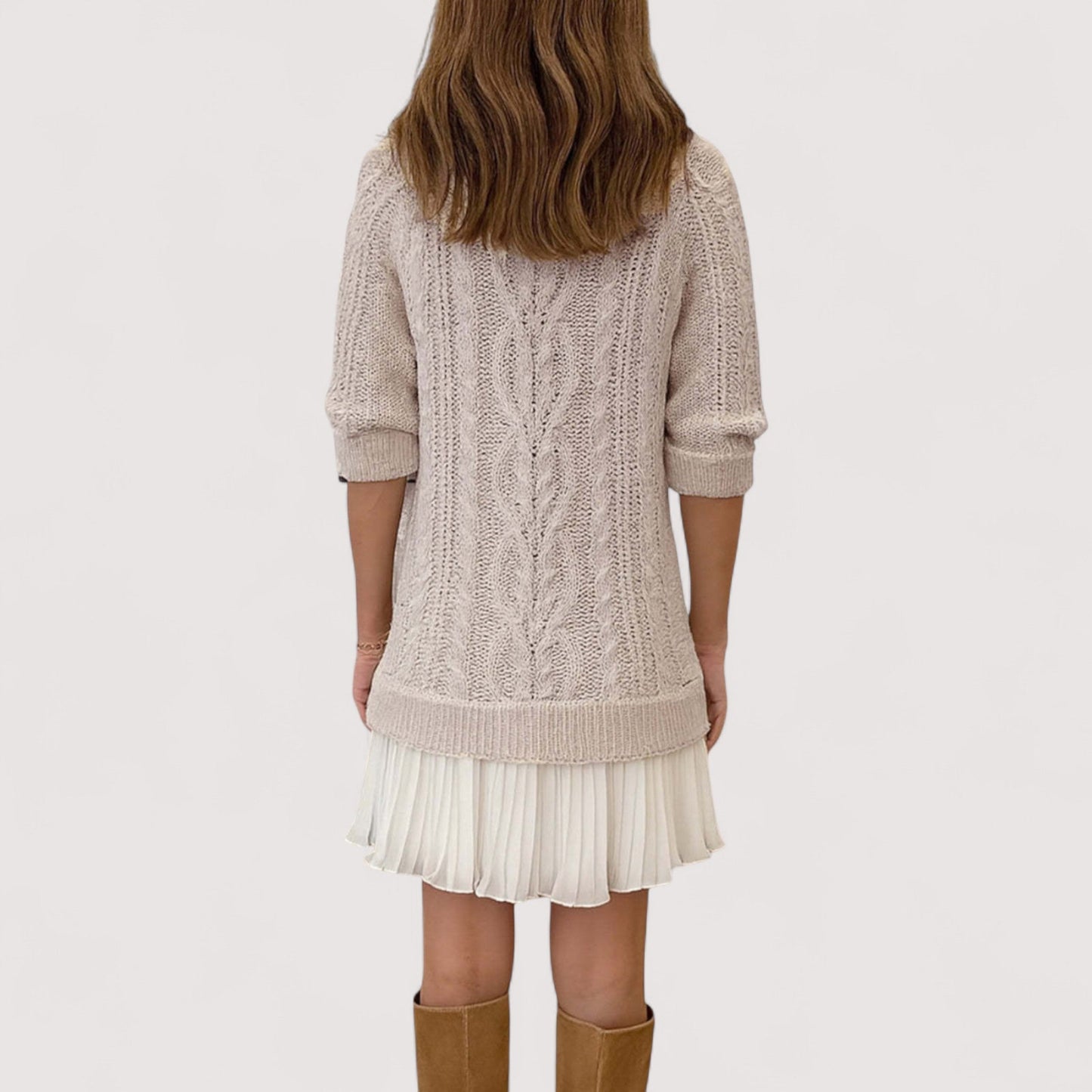 Women's Knit Casual Everyday Midi Dress