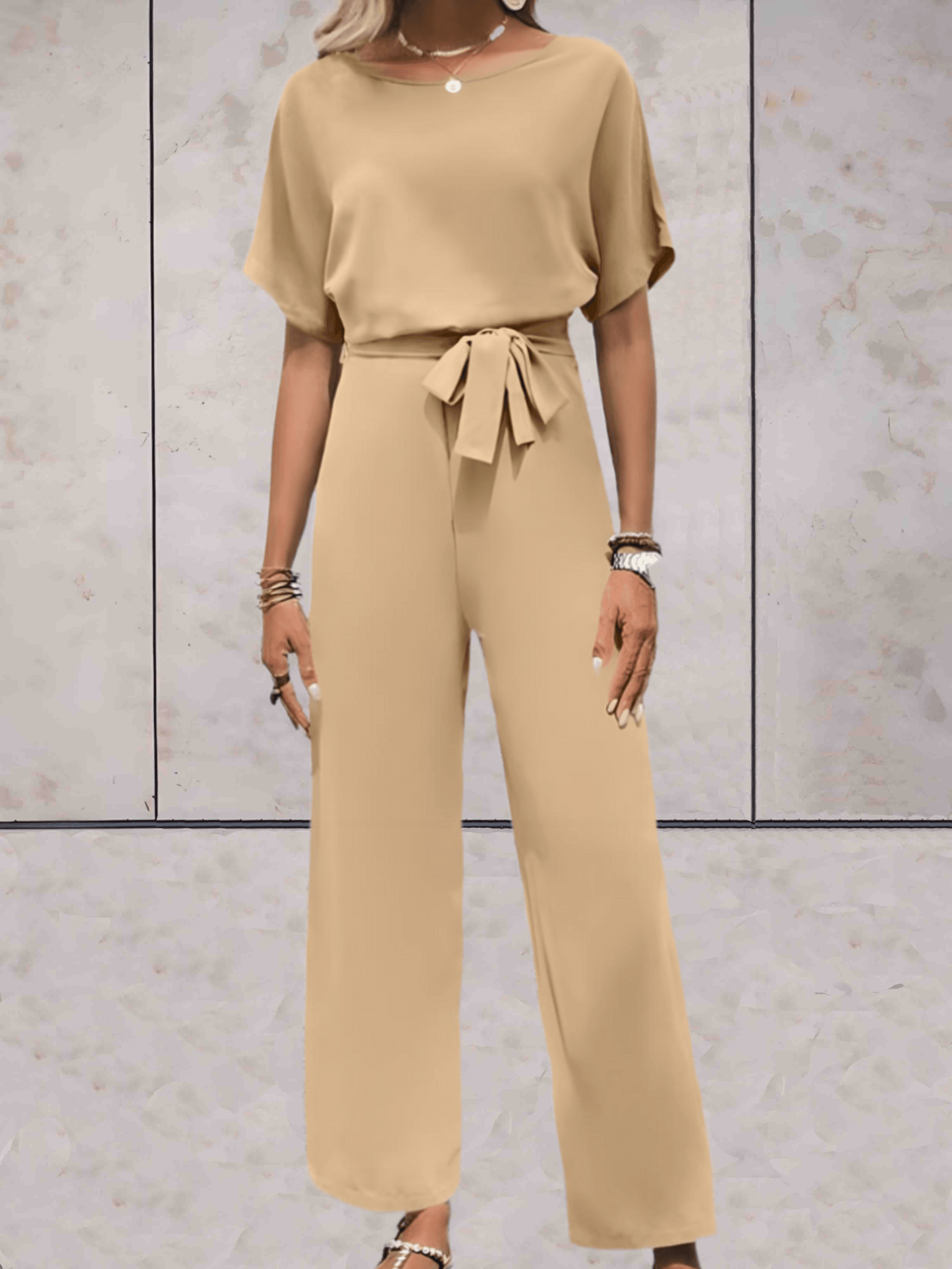 Women's Short Sleeve Two-Piece Casual Set