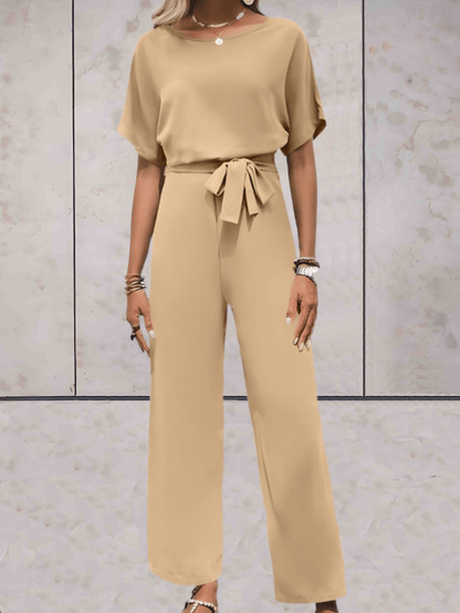 Women's Short Sleeve Two-Piece Casual Set
