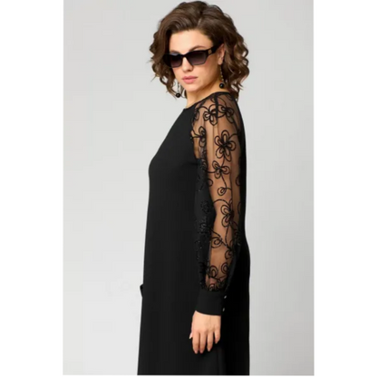 Women's Lace Elegant Evening Maxi Dress