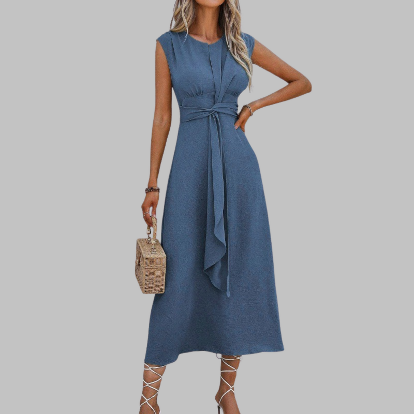 Women's Sleeveless Evening Maxi Dress