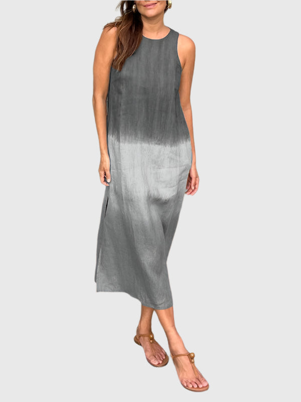 Women's Printed Casual Summer Midi Dress