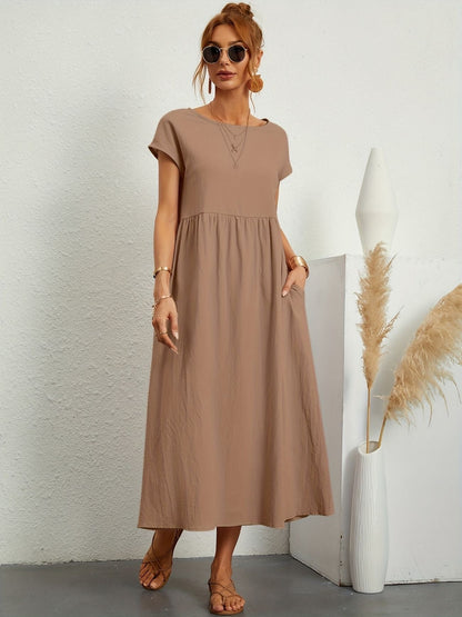 Women's Lightweight Summer Midi Dress