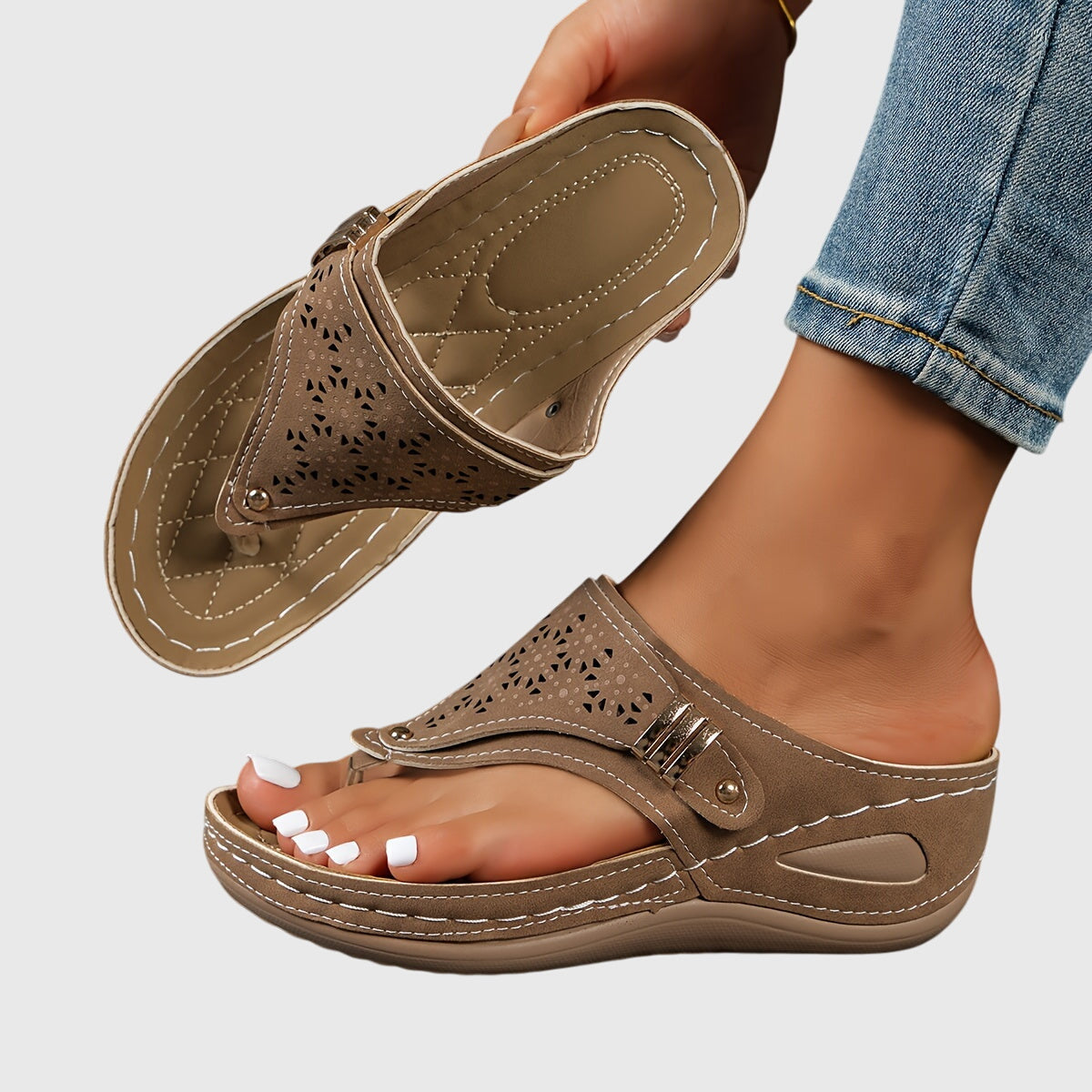 Women's Platform Ankle Strap Sandals